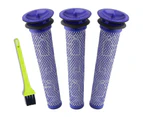 3 Pack Pre Filters For Dyson Dc58, Dc59,v6, V7, V8. Replacements Part