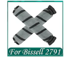 2pcs Roller Brush For Bissell 2791 Floor Washer Vacuum Cleaner