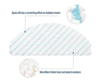 25pcs Disposable Strong Rag Mop Cloths Pads For Ecovacs Deebot
