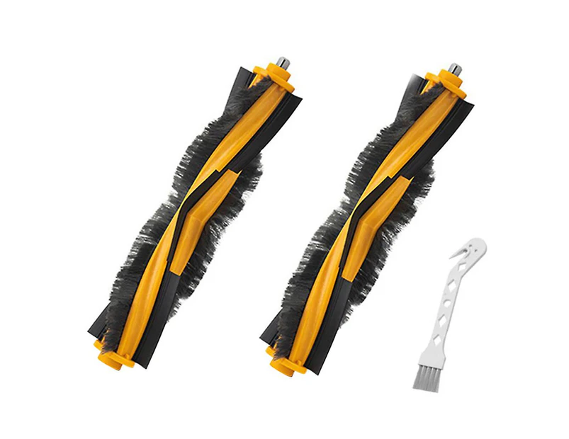 2pcs Dust Cleaning Sweeper Roller Main Brush For Ecovacs Deebot Dn33