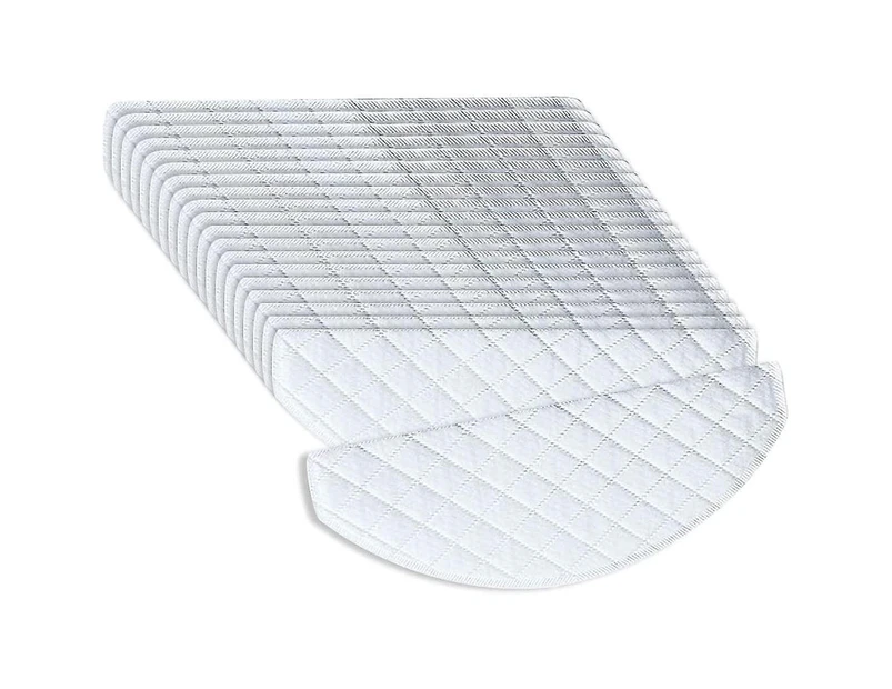20pcs Mopping Pads For Ecovacs Deebot Ozmo T8 Aivi/ T8 / T8+/t9 Aivi
