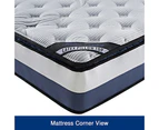 Mattress Latex Pillow Top Pocket Spring Foam Medium Firm Bed