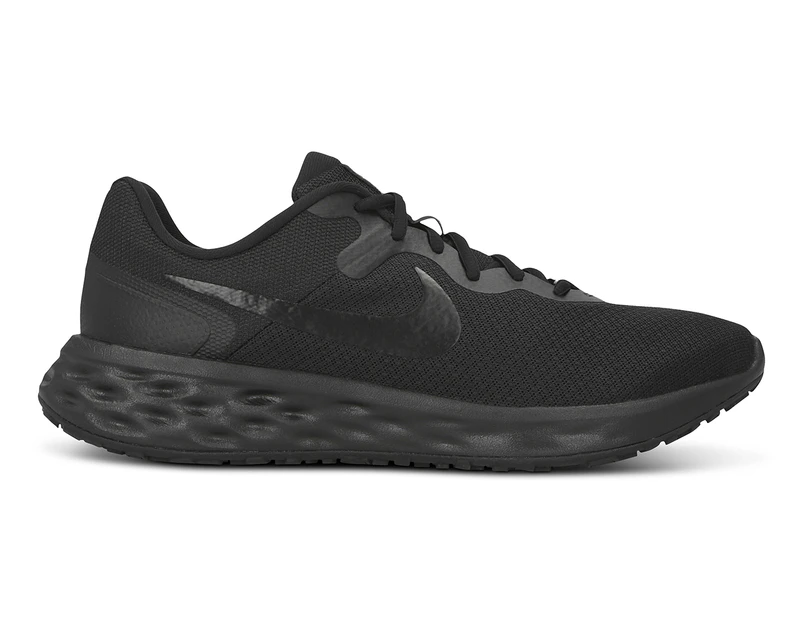 Nike Men's Revolution 6 Next Nature Running Shoes - Black/Dark Smoke Grey