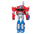 Transformers EarthSpark Spin Changer Optimus Prime Toy w/ Robby Malto Figure