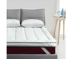 Pillowtop Mattress Topper Luxury Bedding Mat Pad Protector Cover