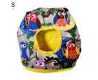 Pet Bird Parrot Owl Print Soft Warm Hanging Cage House Sleep Tent Bed Cave Nests-Owl