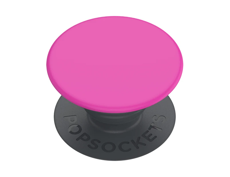 PopSockets PopGrip Expand Stand Smart Phone Grip Mount Hold iPhone Android - Basic Magenta
