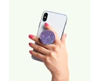 PopSockets PopGrip Expand Stand Smart Phone Grip Swap Top Mount Hold iPhone  - Tidepool Lavender