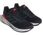 Adidas Men's Runfalcon 3.0 Running Shoes - Core Black/Carbon/Solar Red