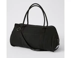 Target Canvas Duffle Bag - Black