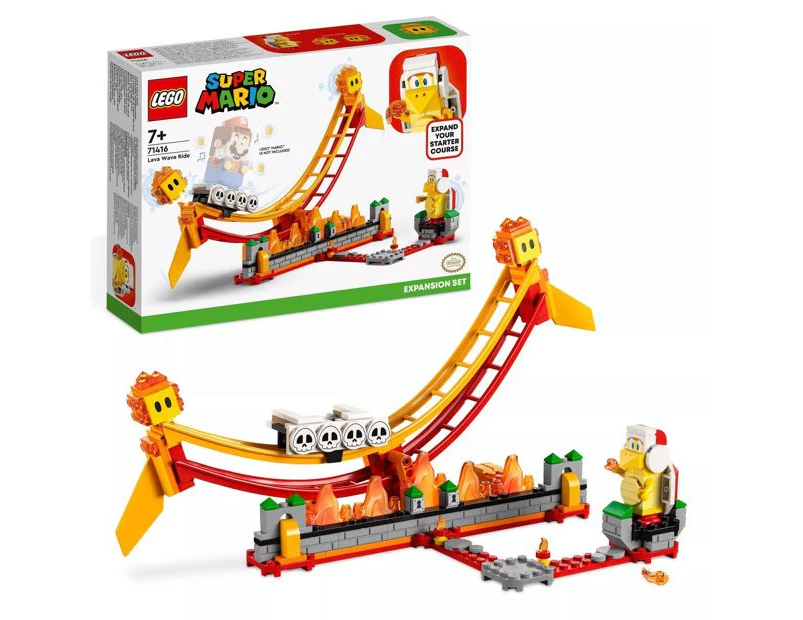 LEGO® Super Mario™ Lava Wave Ride Expansion Set 71416 - Multi