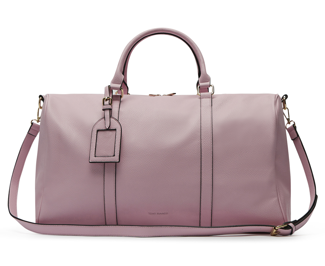 Tony Bianco Harper Weekender Bag - True Pink | Catch.com.au