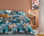 CleverPolly Bella Botanical Quilt Cover Set - Multi