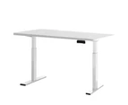 Artiss Sit Stand Desk Motorised White 140cm