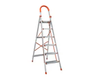 Giantz 6 Step Ladder Multi-Purpose Folding Aluminium Light Weight Platform