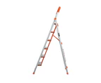 Giantz 6 Step Ladder Multi-Purpose Folding Aluminium Light Weight Platform