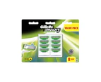 Gillette Mach3 Sensitive Blades Refill 8 Pack