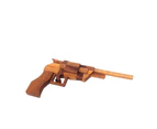 MANGO TREES The Gun Puzzle- 3D Classic Wooden Brainteaser Puzzles GP608