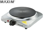 Maxim 1500W Single Portable Cooktop & Hot Plate - Stainless Steel MHP1