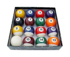 Formula Sports Standard 1-15 Number Billards Pool Balls 2" Boxed Multicoloured