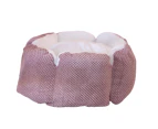 Furbulous Cozy Calming Cat Bed or Dog Bed - Purple