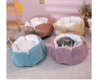 Furbulous Cozy Calming Cat Bed or Dog Bed - Blue