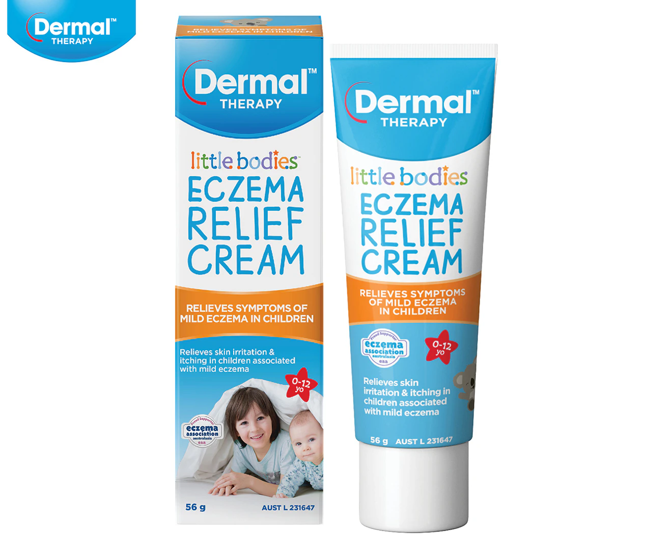 Dermal Therapy Little Bodies Eczema Relief Cream 56g