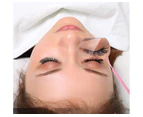 2Pcs Professional Eyelash Inspection Mirror Makeup Lash Extension Pink