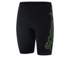 Speedo Men's Boom Logo Placement Jammers - Black/Zest