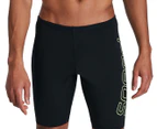 Speedo Men's Boom Logo Placement Jammers - Black/Zest