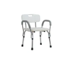 Height Adjustable Shower Stool Chair Elderly Aid Safety Bath Tub Seat Bench