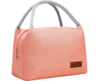 Lunch Bag Insulated Lunch Box for Office Work Picnic School Beach Travel,Pink