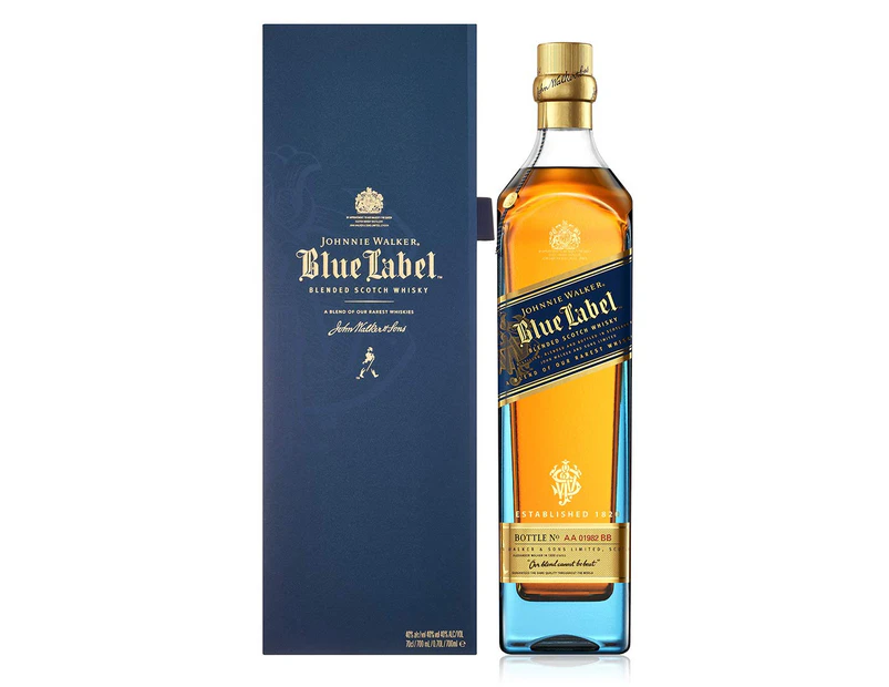 Johnnie Walker Blue Label Scotch Whisky 700mL @ 40 % abv