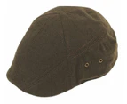 GOORIN BROTHERS Union Square Wool Ivy Driving Hat 103-6023 Warm Flat Cap - Olive
