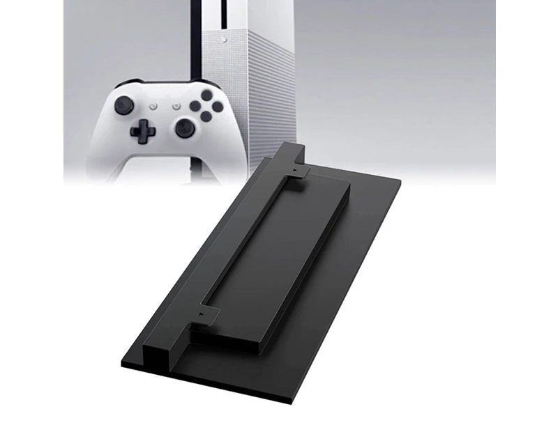 Vertical Stand Dock Bracket Holder for Xbox One Slim Xbox One S Console Host-Black