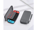 Portable Waterproof Dustproof Protective Case Storage Pouch for Nintendo Switch-Black Style 1
