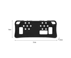 1 Set Soft Game Console Stand Cover Wear-resistant Perfect-Black