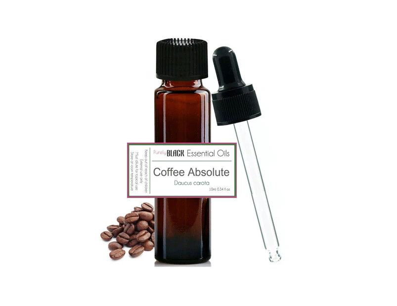 100% Pure Coffee Oil  10ml For Aromatherapy, Diffuser, Skin Care. Coffee Bean Essential Oil