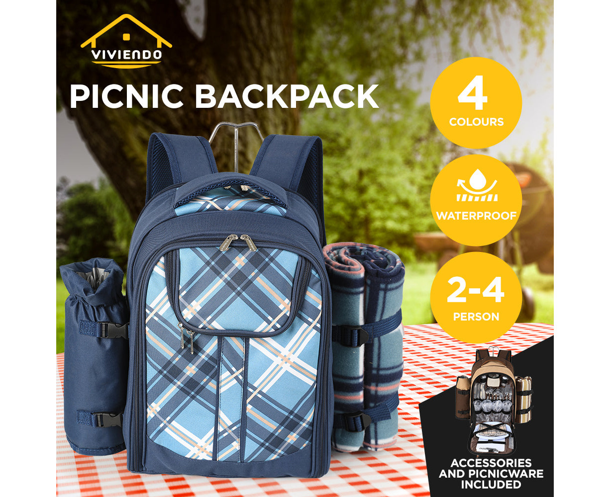Apollo Walker 2 Person Picnic Backpack - Great for Hiking Camping or  Picnics!