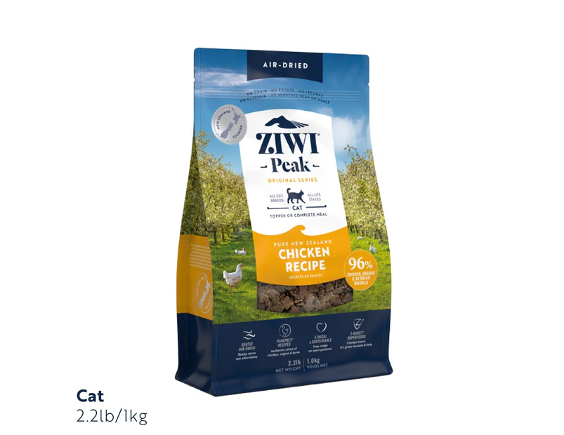 ZIWI® Peak Air-Dried Chicken Recipe for Cats 1kg