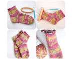 32 Pegs DIY Sock Knitting Loom Weave Tool Set Darning Machine