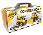 Construct It Build-ables 2-in-1 Construction Vehicle Set