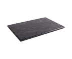 Marble Rectangle Chopping Board Kitchen Dining Serving Platter 30cm x 20cm Black