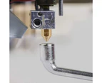 1 Set 3D Printer Nozzle High Durability Wear resistant Metal 3D Printer Clog Cleaner Needle Wrench Tweezer Set Factory Supplies - B