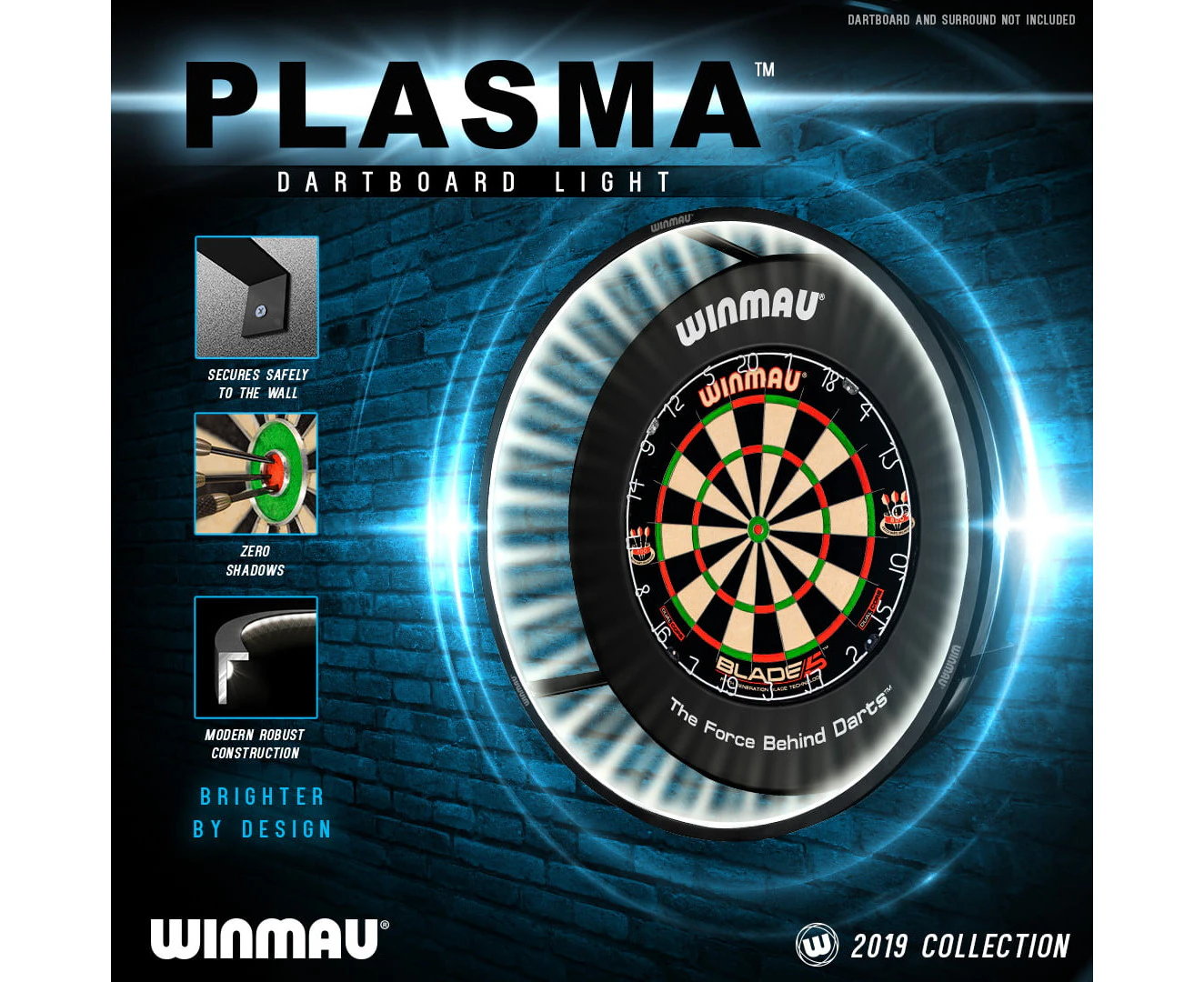 Winmau - Plasma LED Dartboard Light