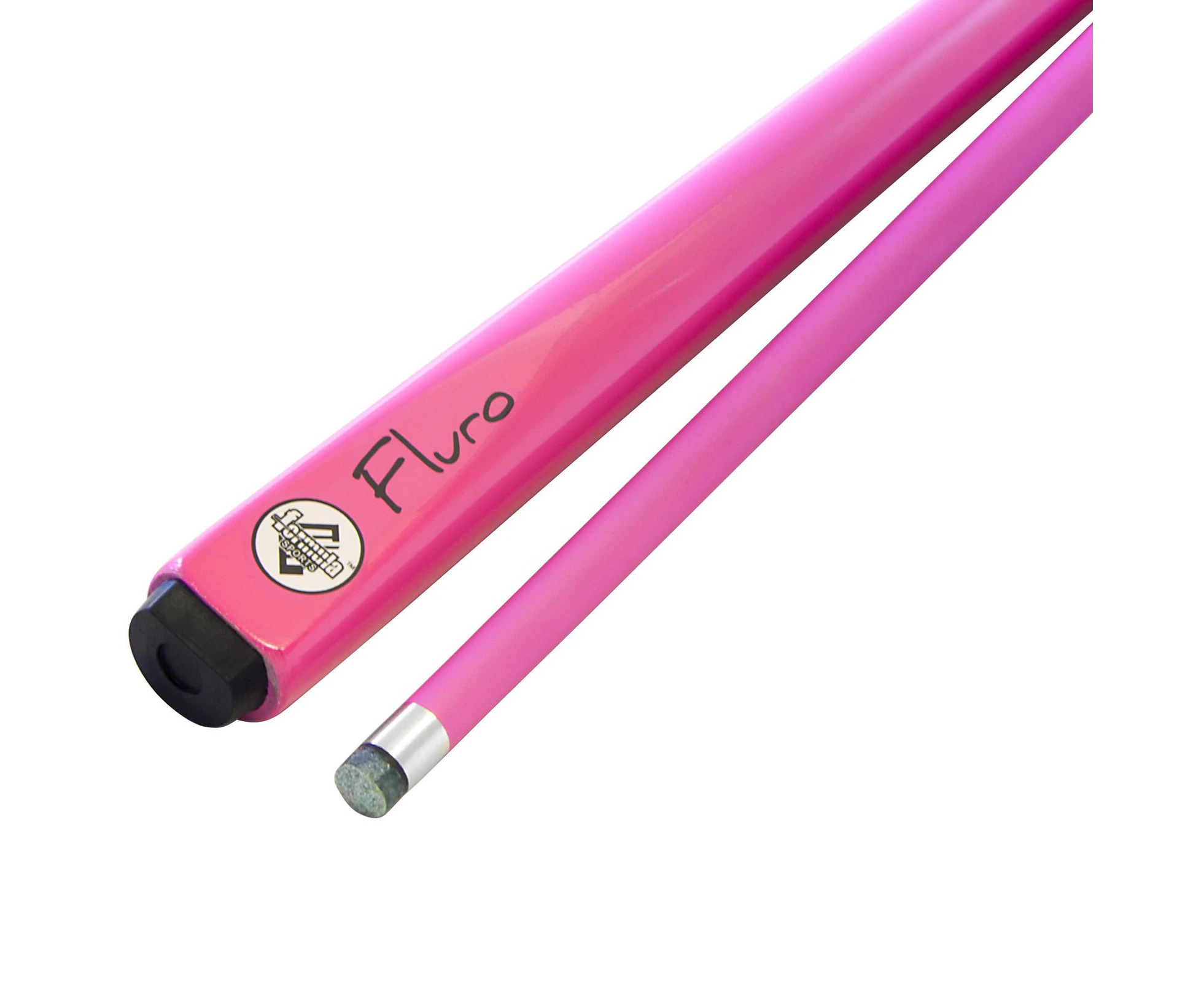 Formula Sports Fluro 2 Piece Medium Weight 57" Pool Cue Billiards/Snooker Pink