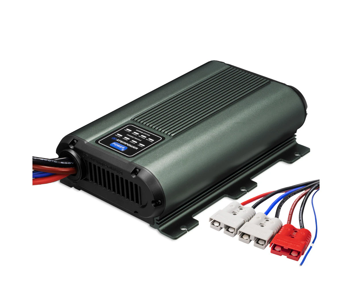 ATEM POWER 12V 60A DC to DC Battery Charger MPPT Dual Battery System lLithium AGM