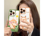 Retro Cute duck phone case Cute Phone Case Soft TPU Cover Case for iPhone 14 series iphone14