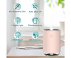USB Personal Desktop Humidifier Portable Mini Humidifier, Quiet Cool Mist Humidifier pink