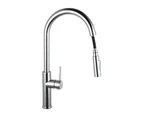 Pull Out Kitchen Sink Tap Mixer Laundry sink Faucets Swivel Spout Brass WELS Chrome